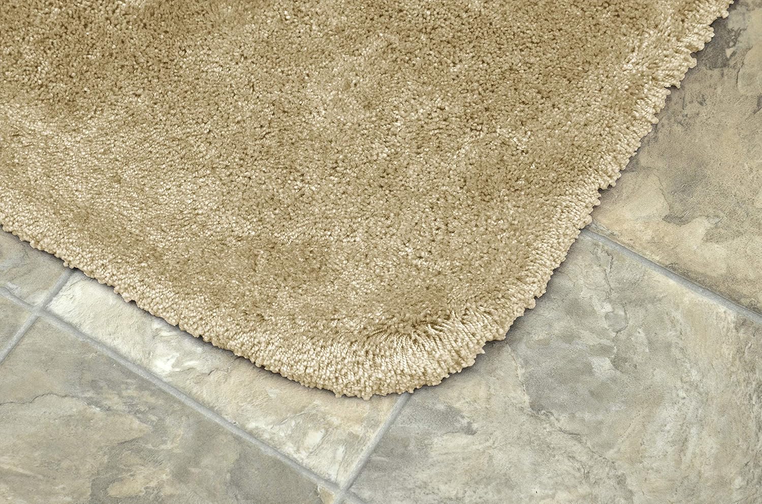 Garland Rug Finest Luxury Beige Linen Bath Rug Set 2-Piece 1
