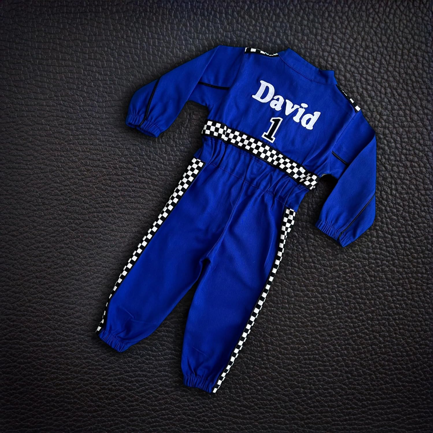 Handmade Race Car Driver Costume for Toddlers - 12-18 Months